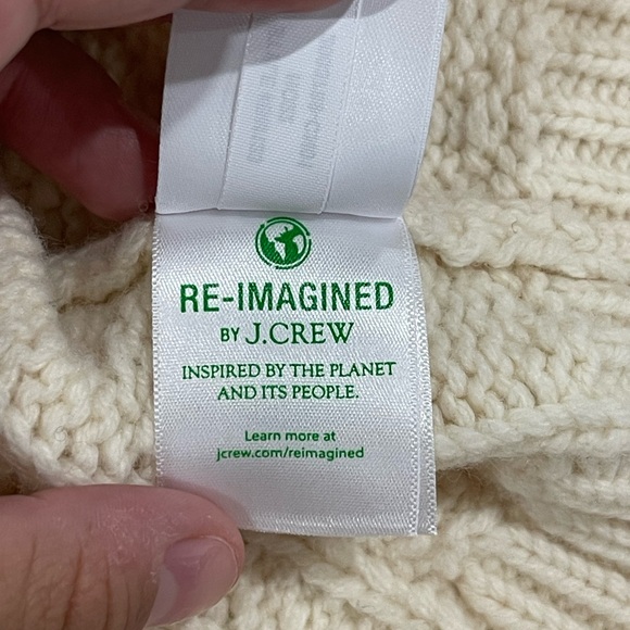 J. Crew Off-White Wool Blend Cardigan - Picture 9 of 15